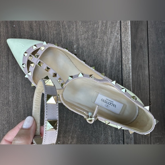 Valentino studded flats only worn once in perfect condition!!! - Picture 8 of 15